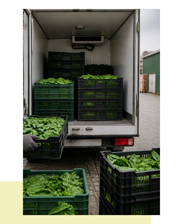 Перевозка шпината в Обнинск с сохранением свежести продукции